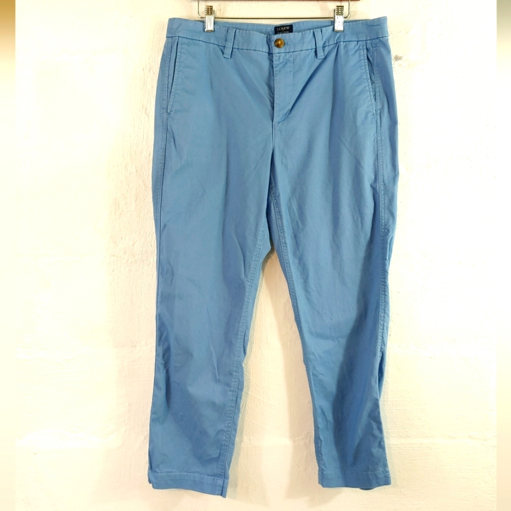 J. CREW HIGH RISE GIRLFRIEND CHINO